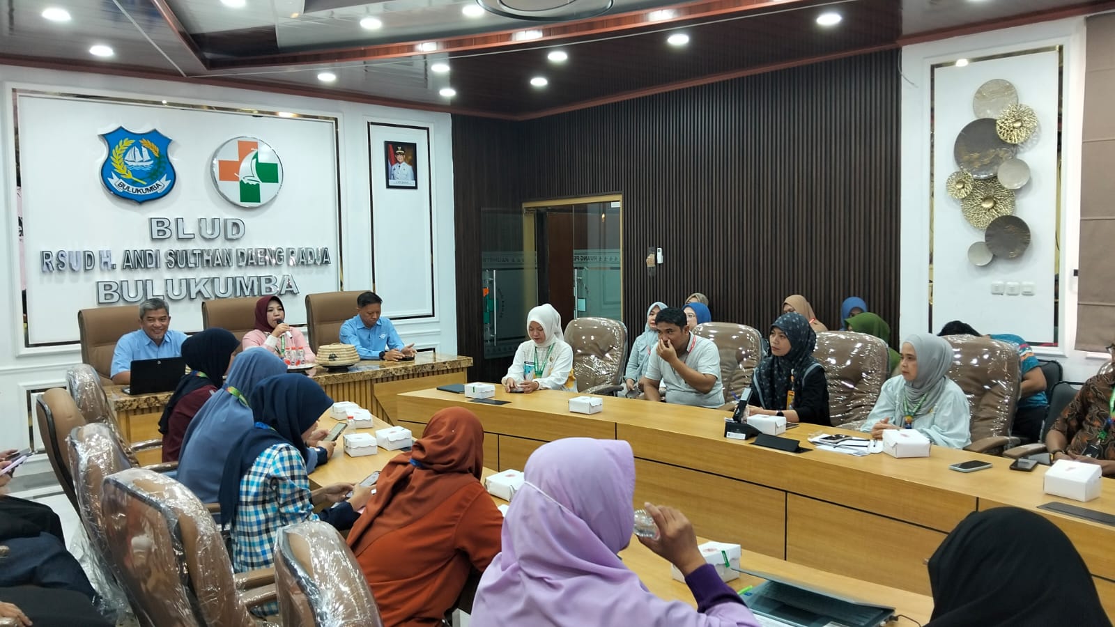 RSUD H. Andi Sulthan Dg Radja Bulukumba Jalani Evaluasi Komprehensif Persiapan Akreditasi oleh Tim Surveyor LAM-KPRS